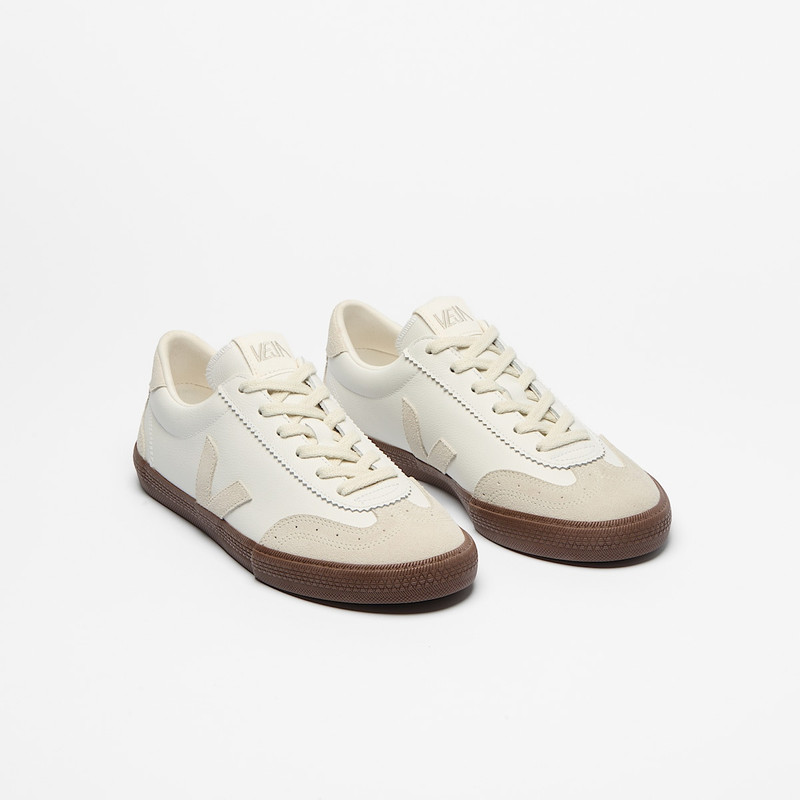 VEJA VOLLEY LEATHER WHITE NATURAL BARK outlook