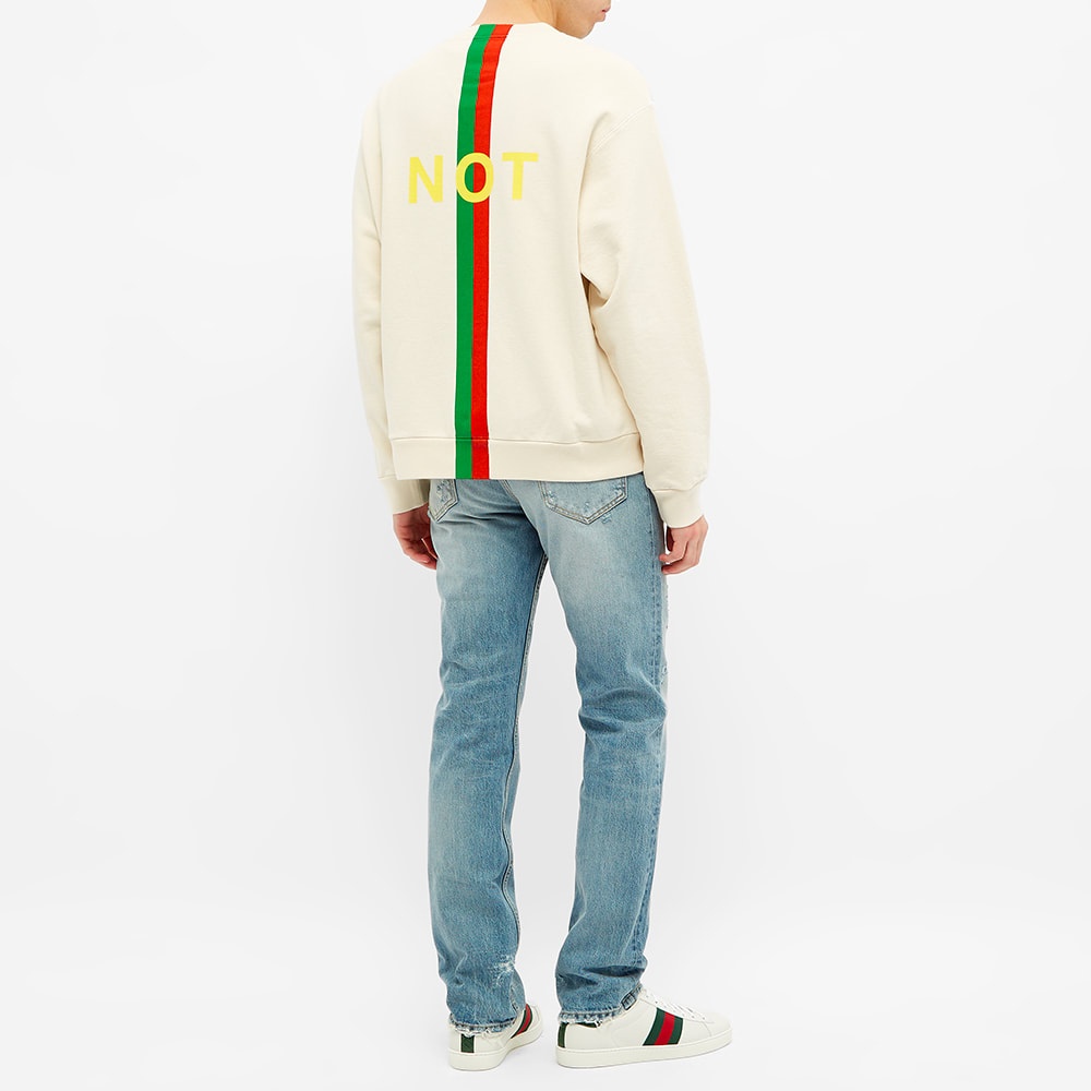 Gucci Fake Not Printed Crew Sweat - 6