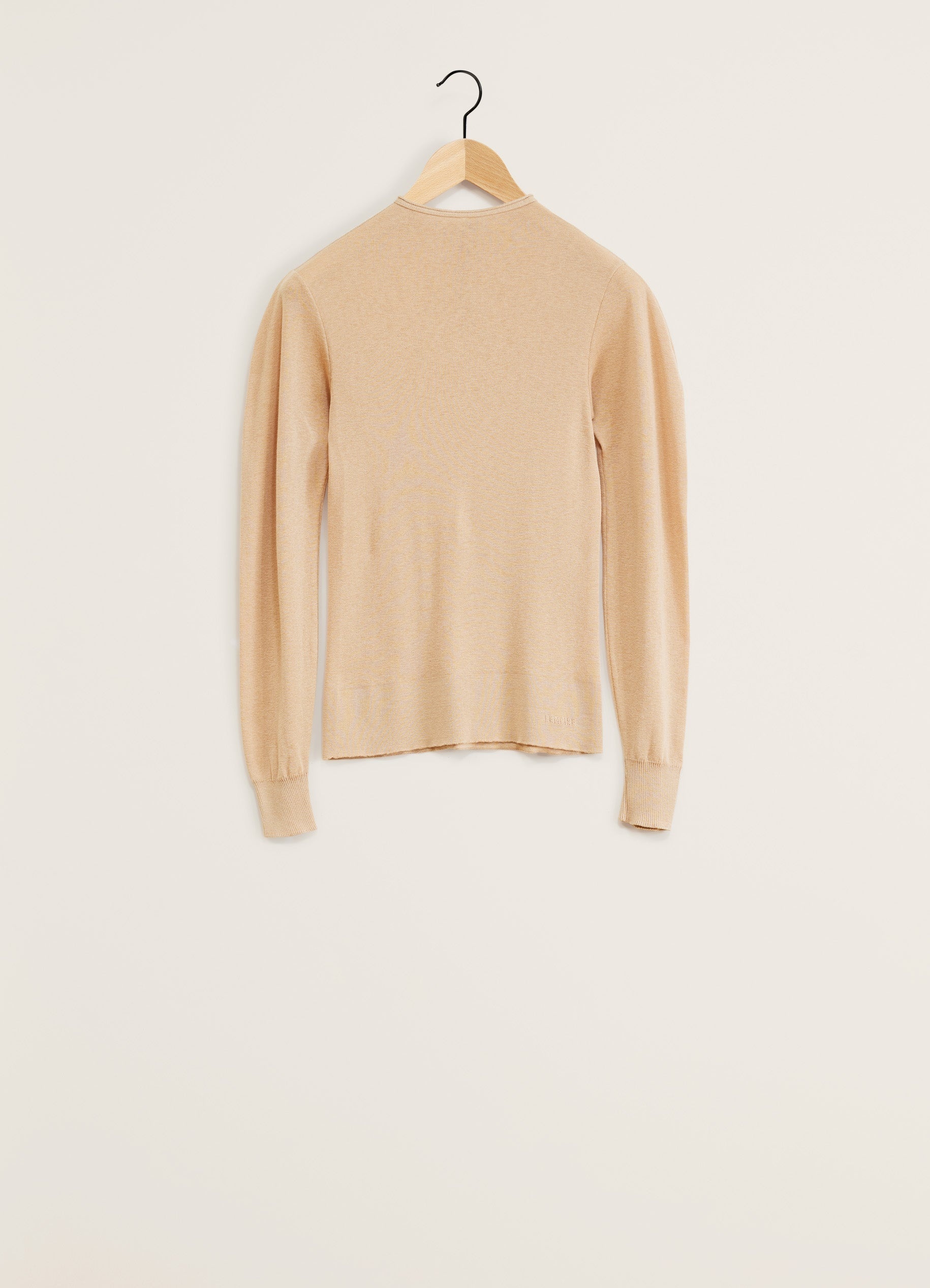 SEAMLESS MOCK NECK JUMPER - 1