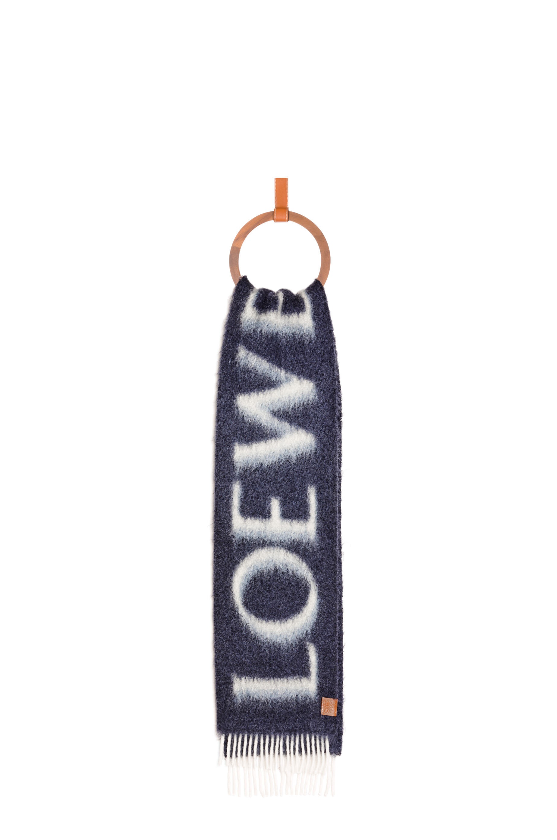 LOEWE scarf in wool and mohair - 1