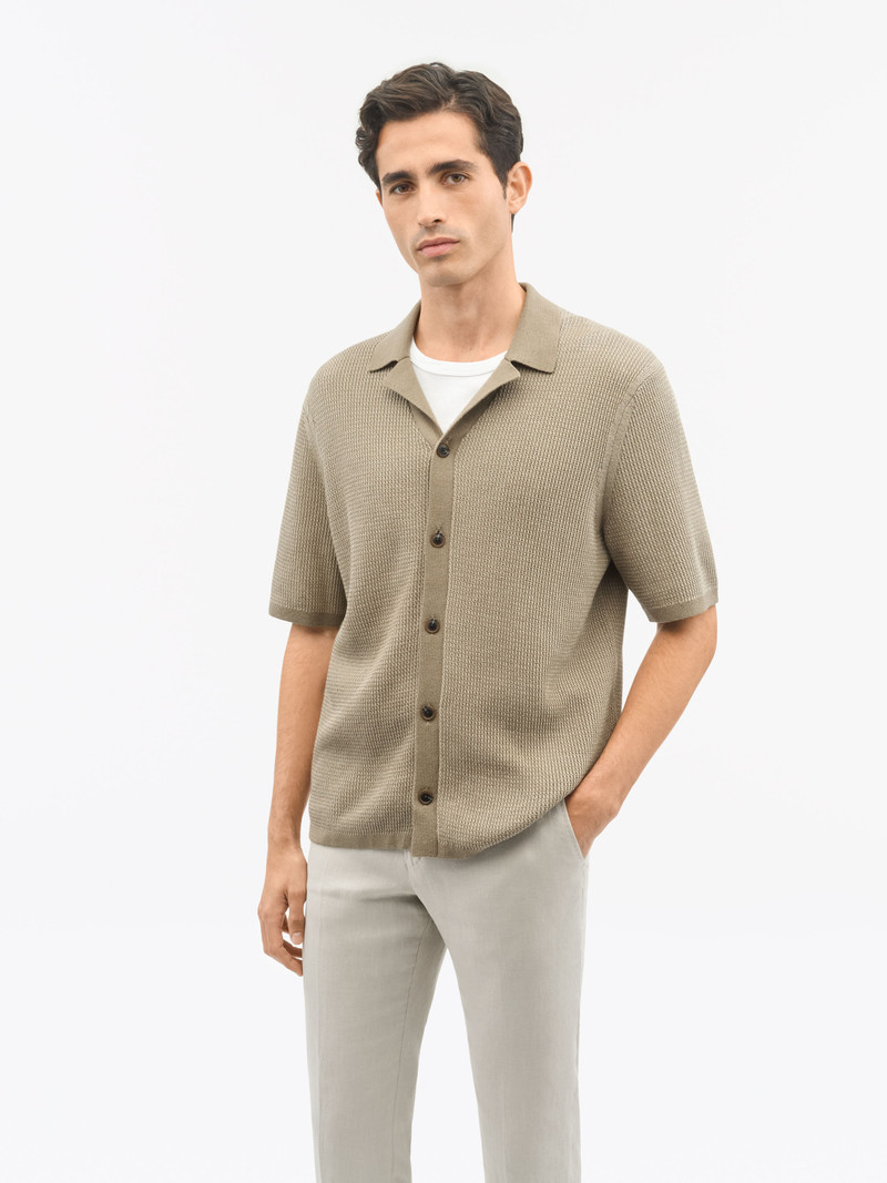 River T Merino Linen Cardigan 2