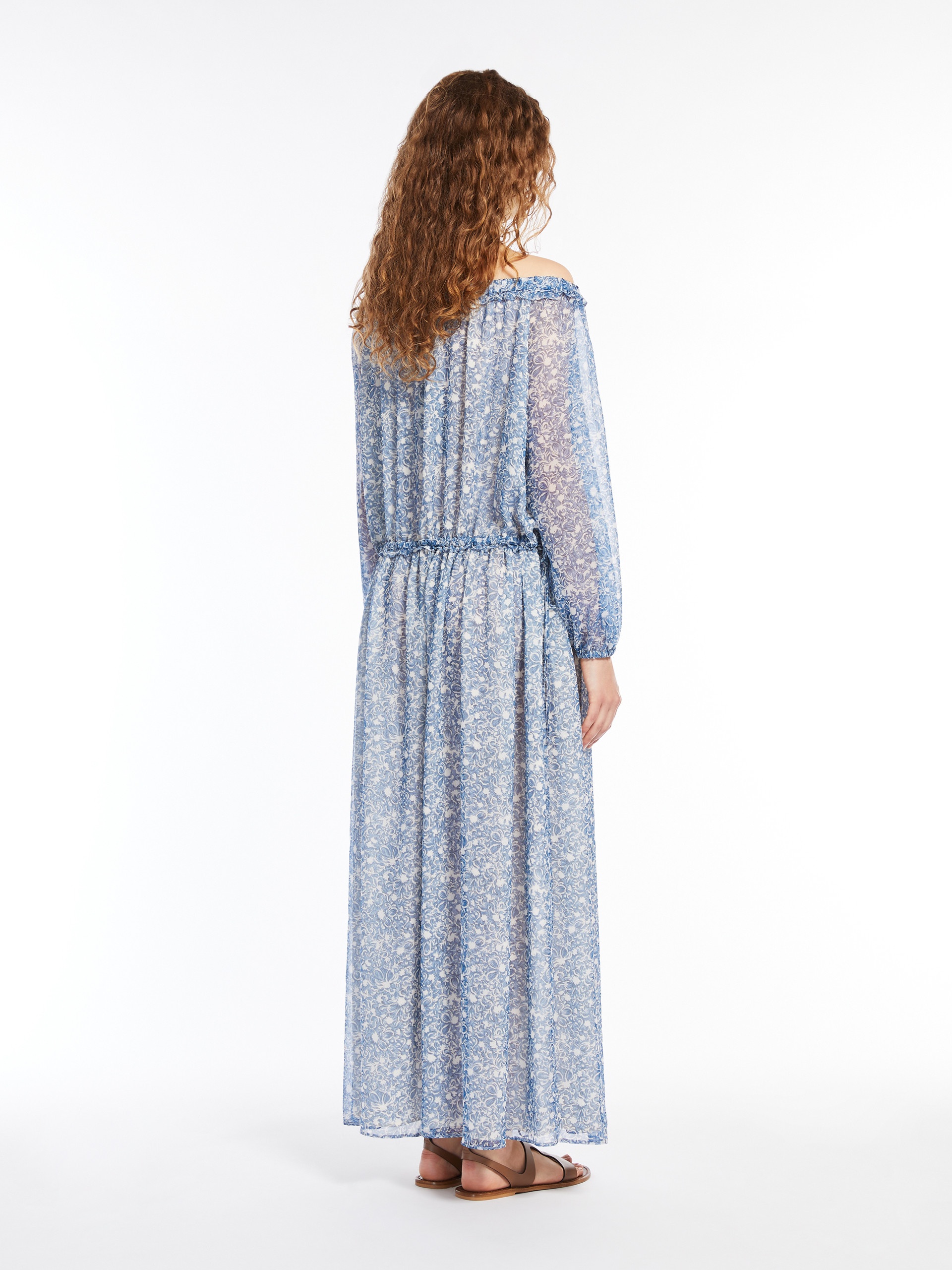 ENZA Patterned georgette dress - 4