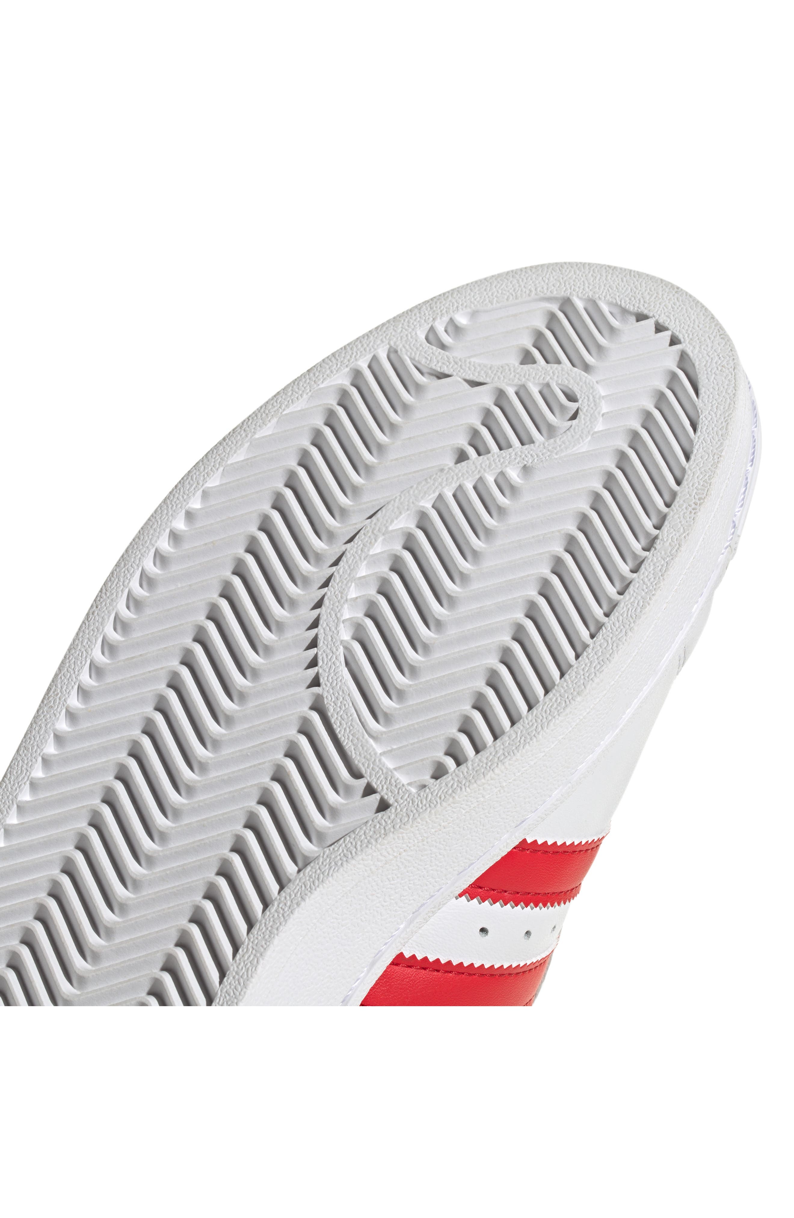 adidas Gender Inclusive Superstar II Sneaker in White/better Scarlet/black at Nordstrom - 8