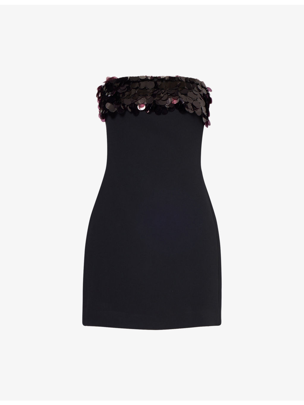 Sequin Strapless Stetch-Woven Mini Dress - 1