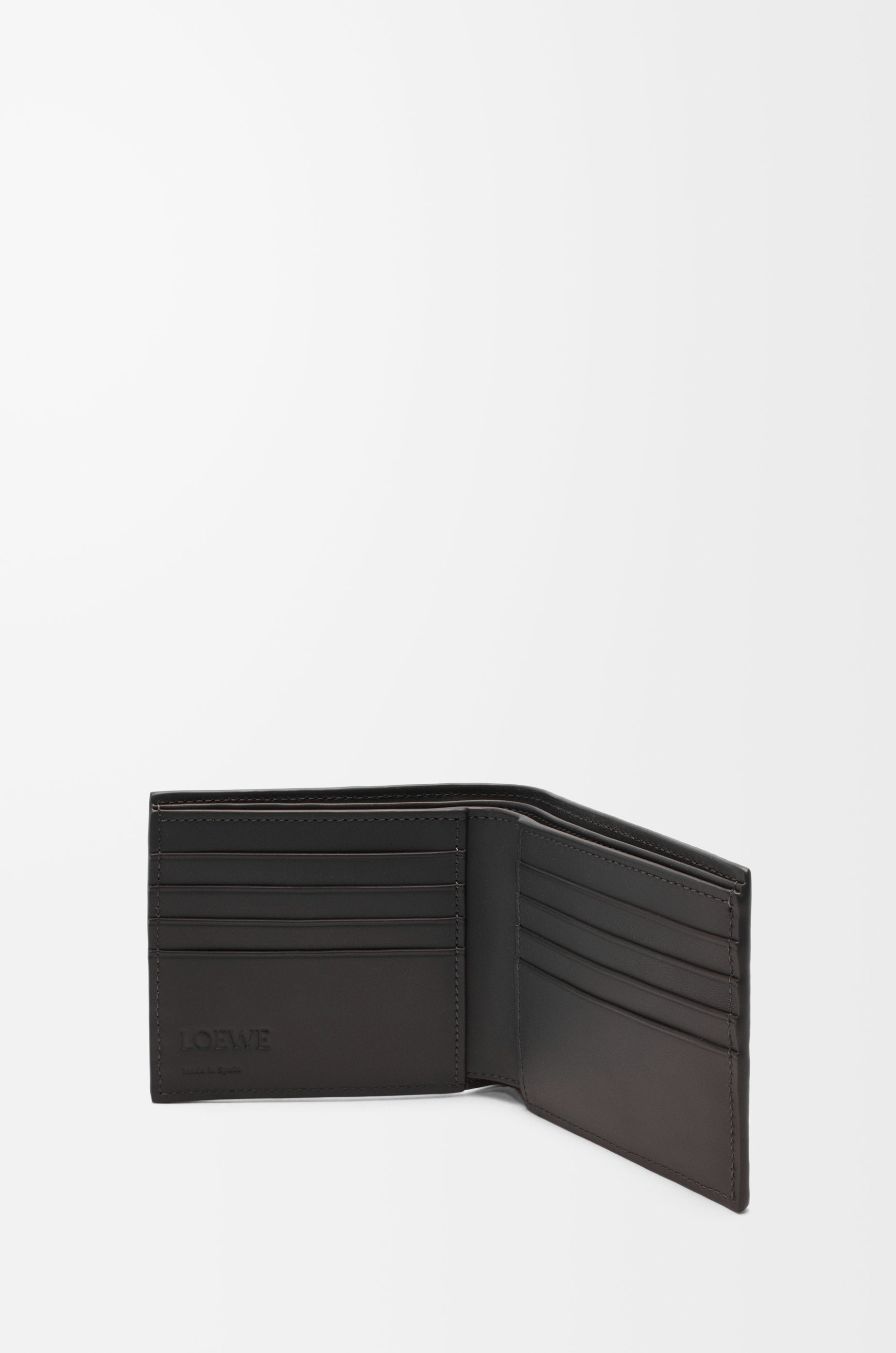 Bifold wallet in textured classic calfskin - 3