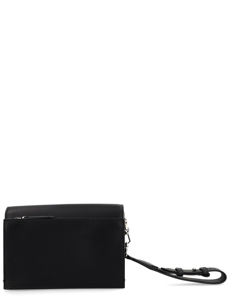 Max Mara LEATHER BAG WITH LOGO outlook