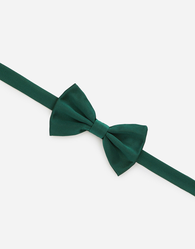 Dolce & Gabbana Silk satin bow tie outlook