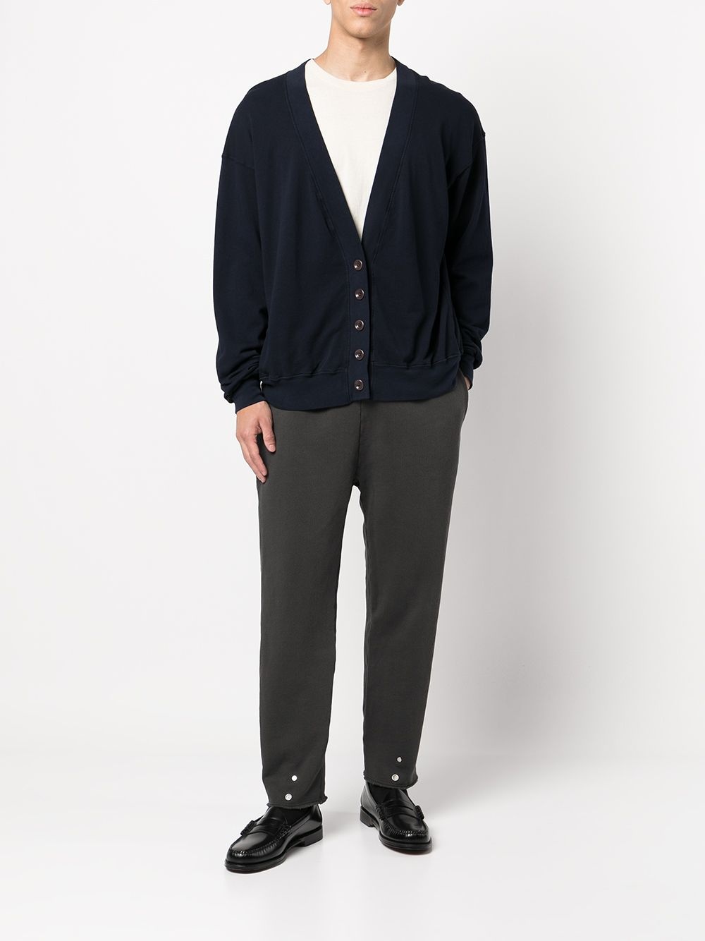 cropped straight-leg joggers - 2