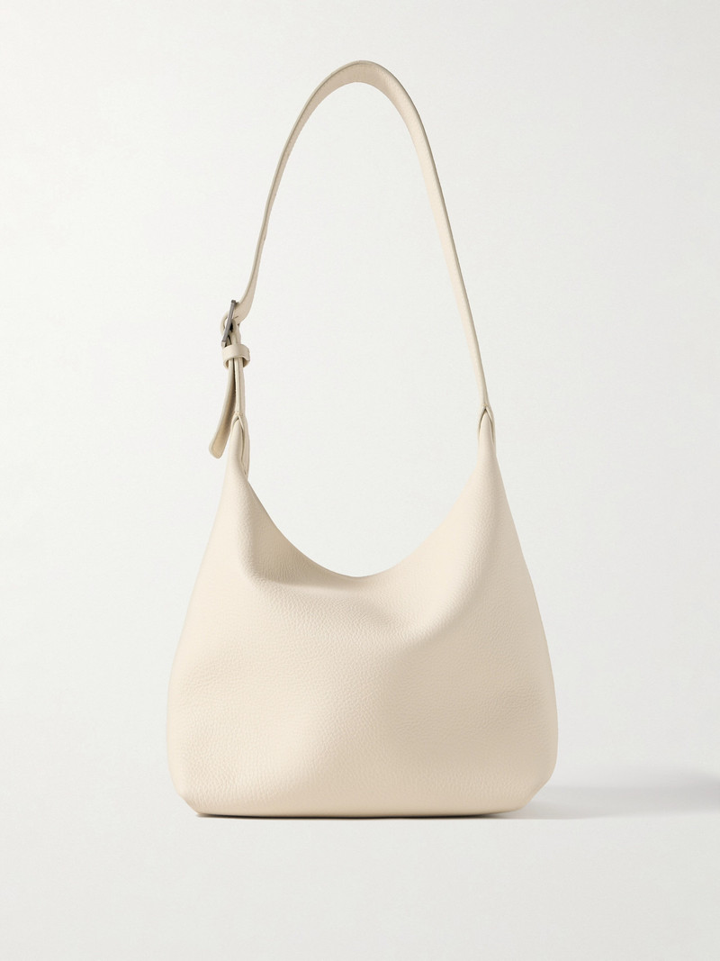 Isa Textured-leather Shoulder Bag 1