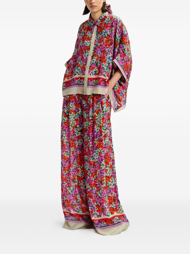 ESSENTIEL ANTWERP floral trousers outlook