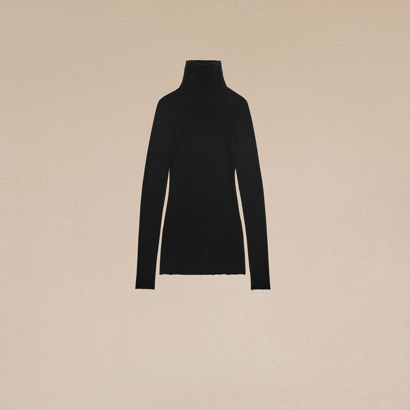 AMI Paris Turtleneck Mini Dress outlook