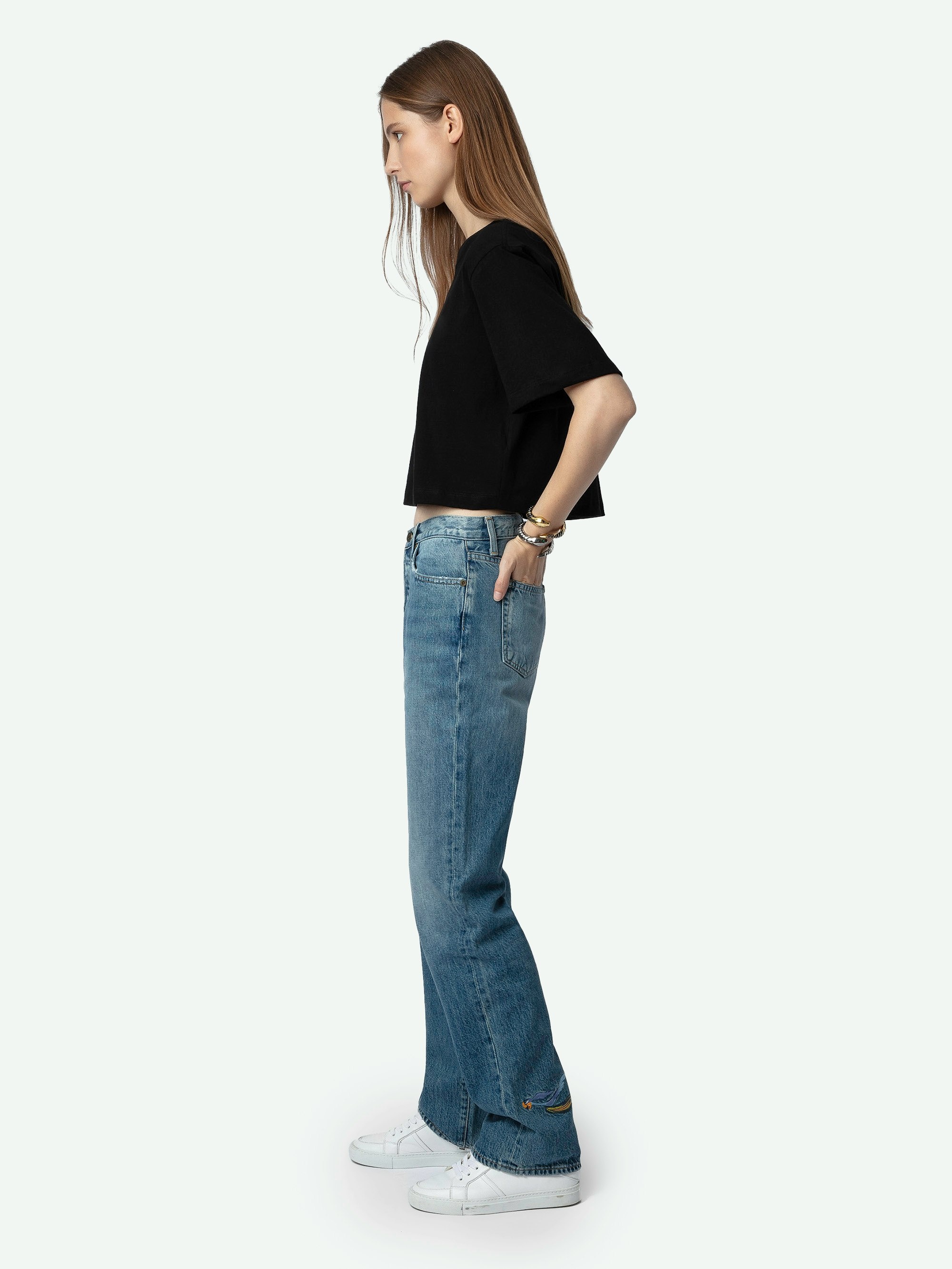 Lennox Cropped Tee - 4