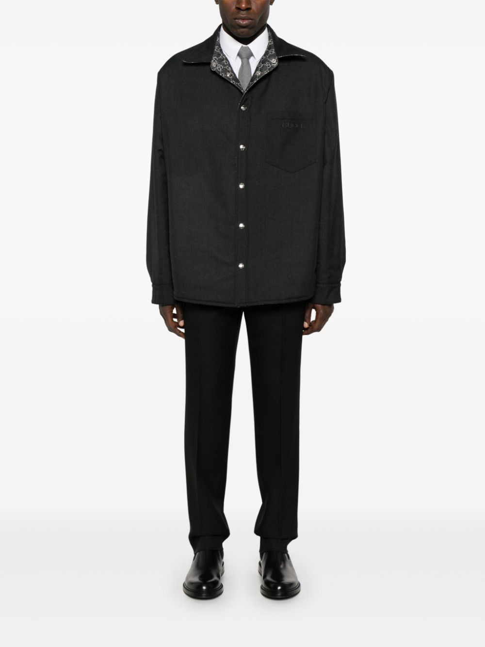 Gucci Men Shirt With Logo - 4