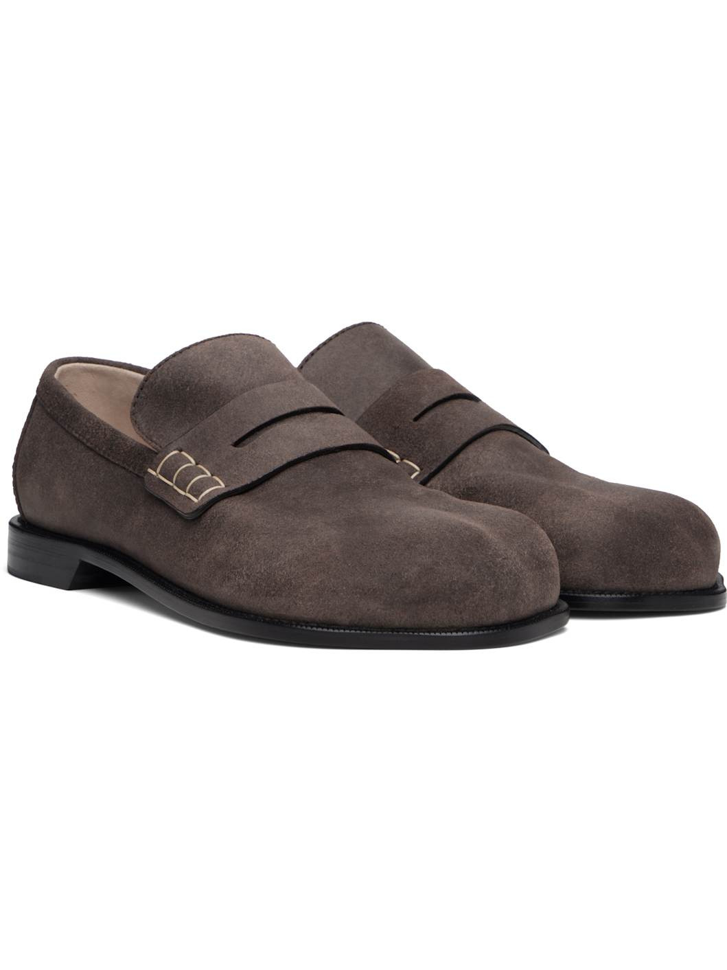 Brown Paw Loafers - 4