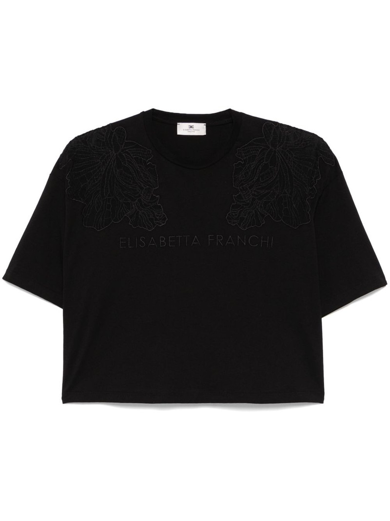 embroidered T-shirt 1