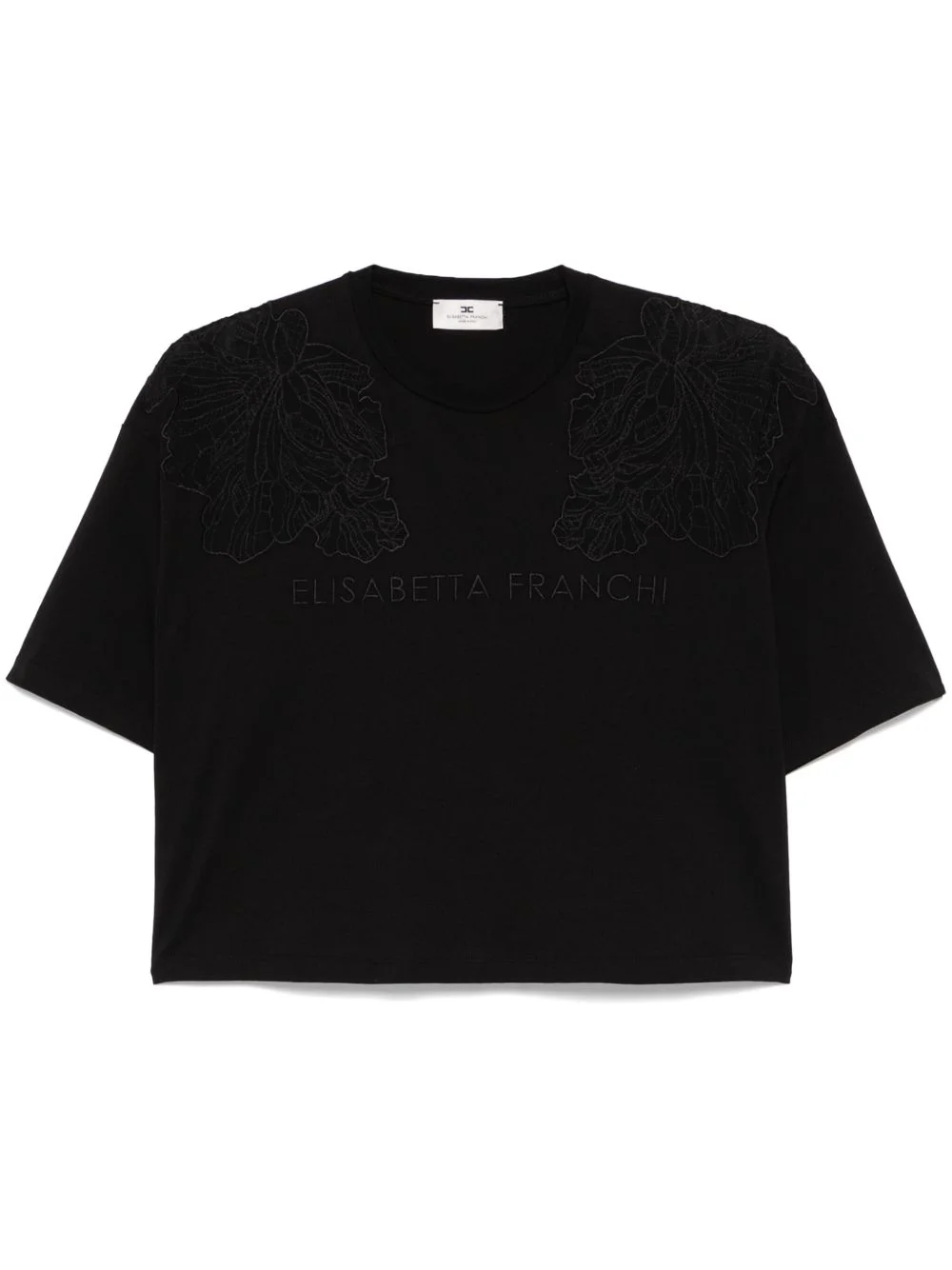 embroidered T-shirt - 1