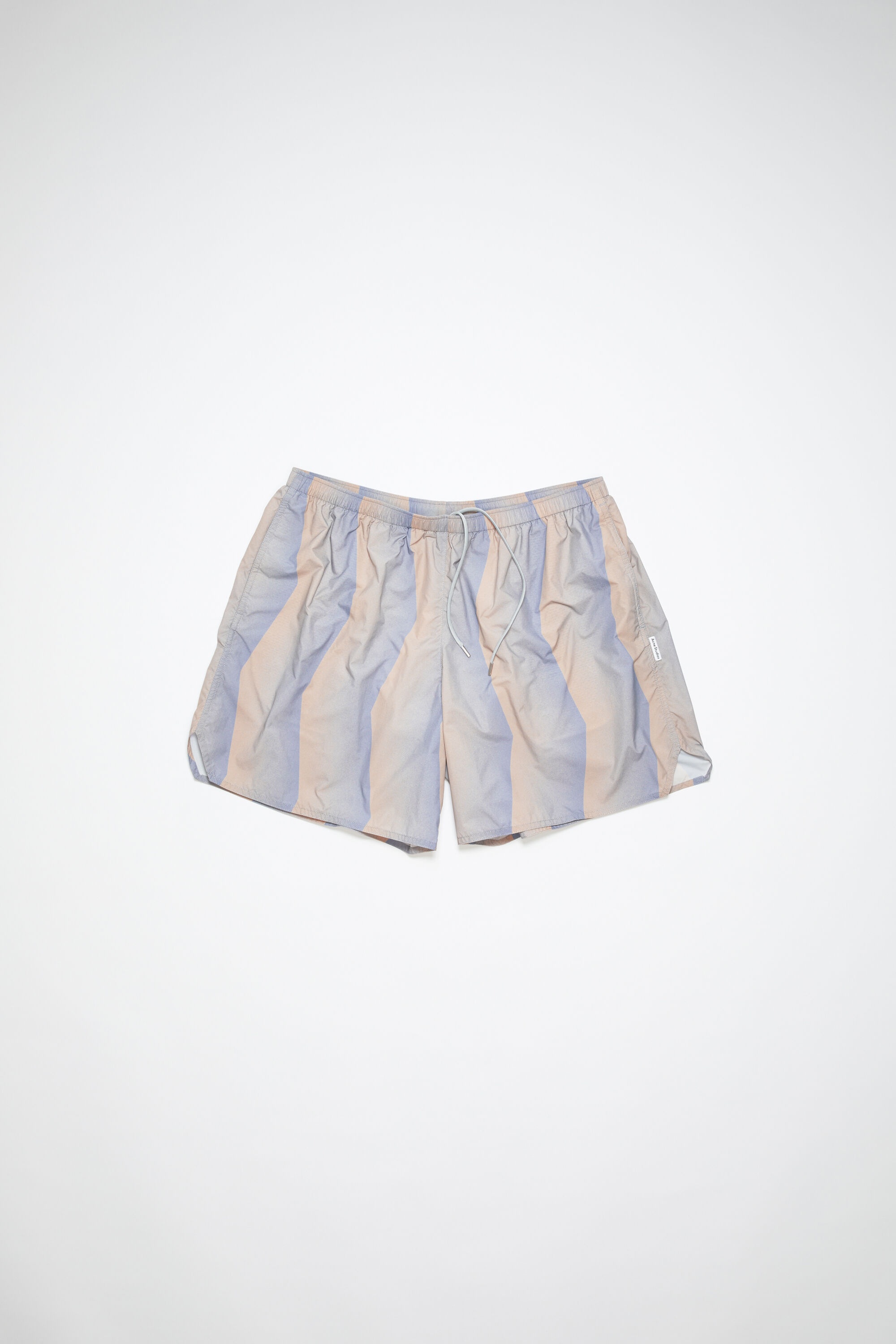 Print swim shorts - Blue/beige - 6