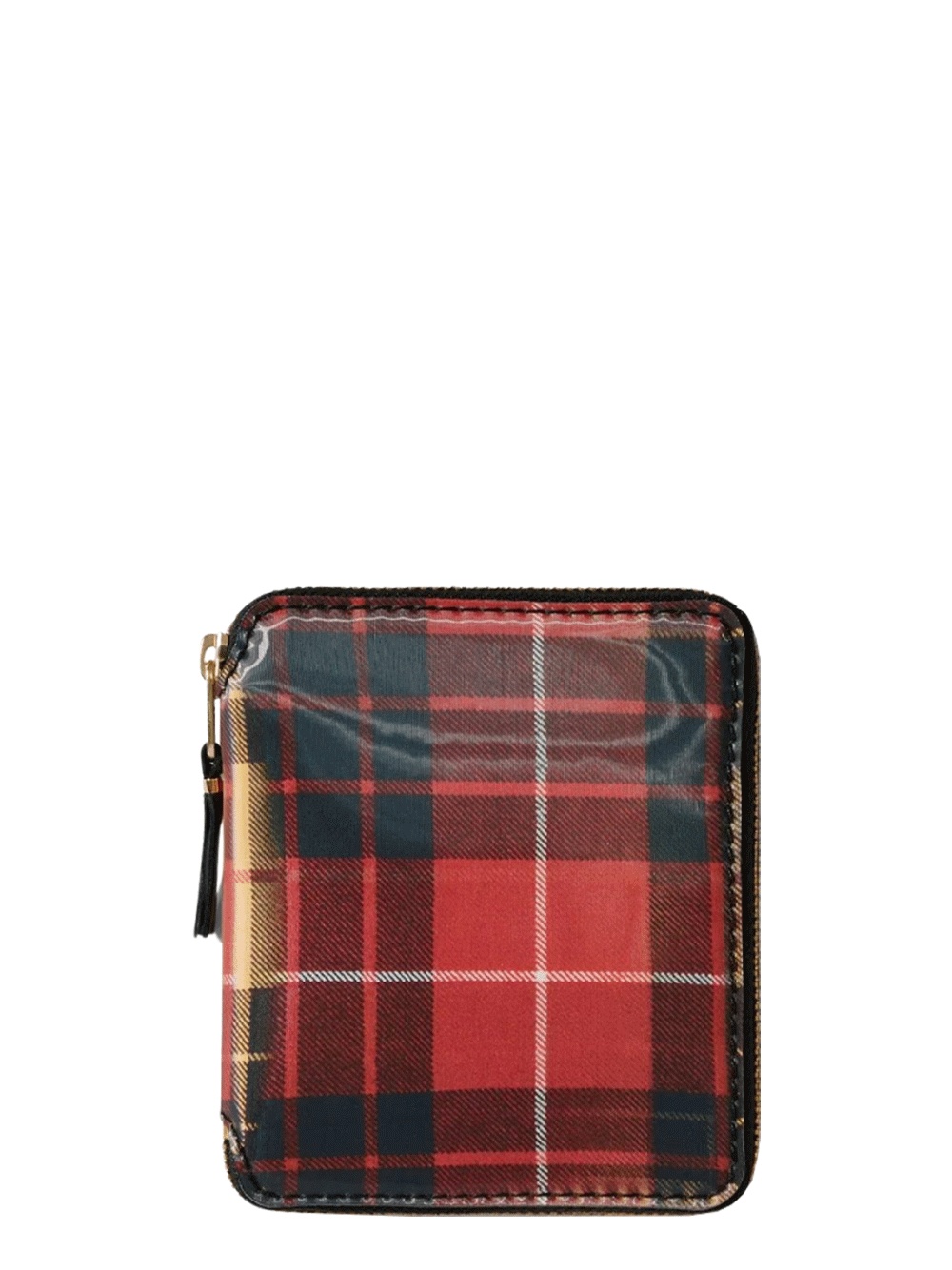 Lenticular Tartan U Zip Wallet - 1