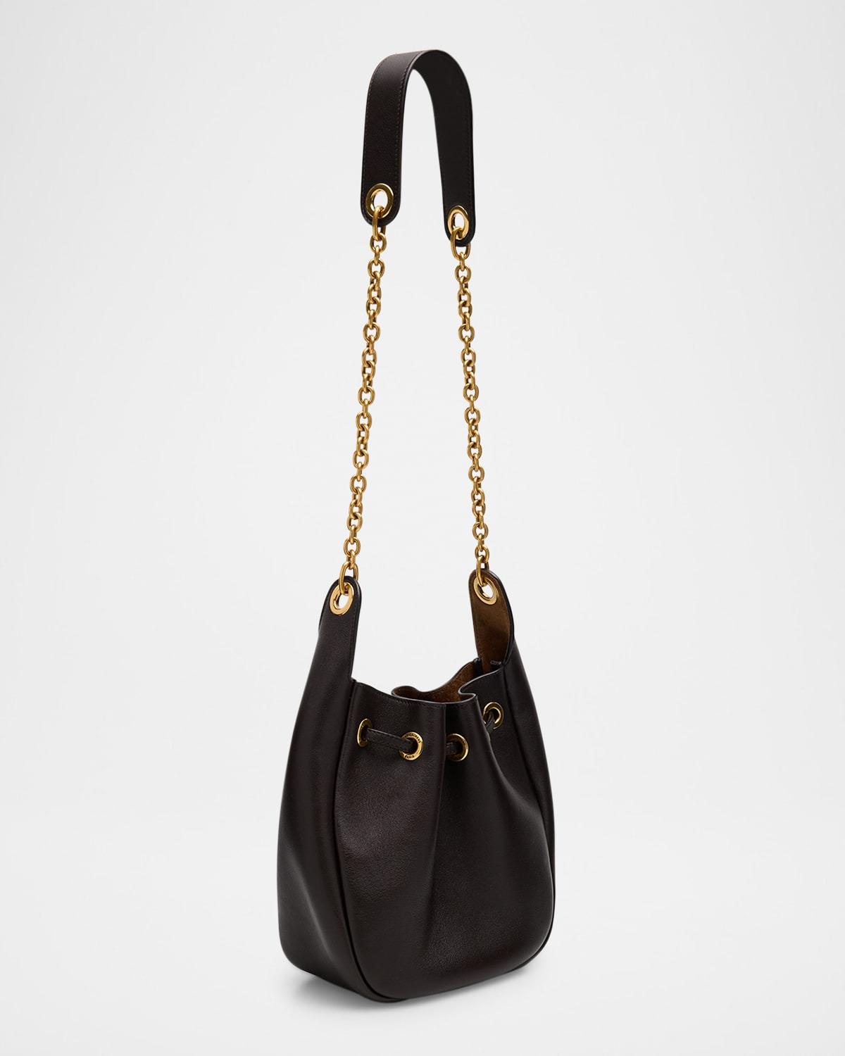 Cassandre YSL Bucket Bag in Leather - 2