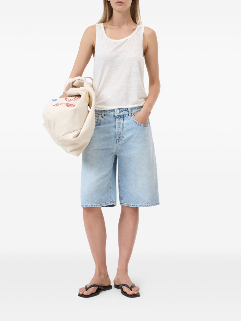 CLOSED Jenica patch-pocket denim shorts outlook
