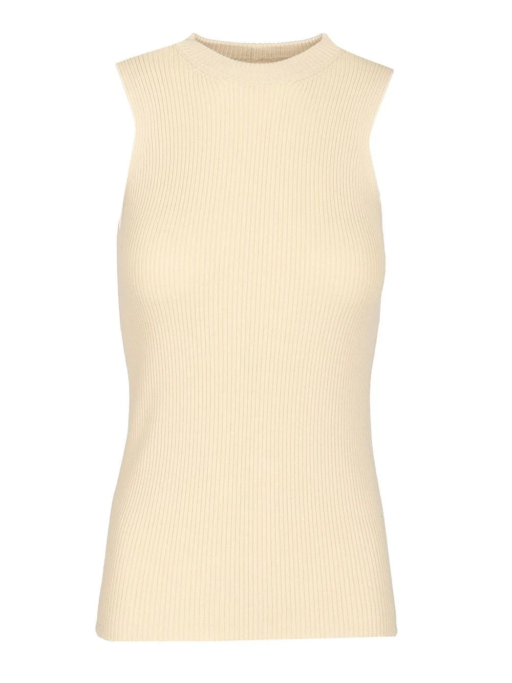 Rick Owens Women Ribbed Knit Tank Top - 1