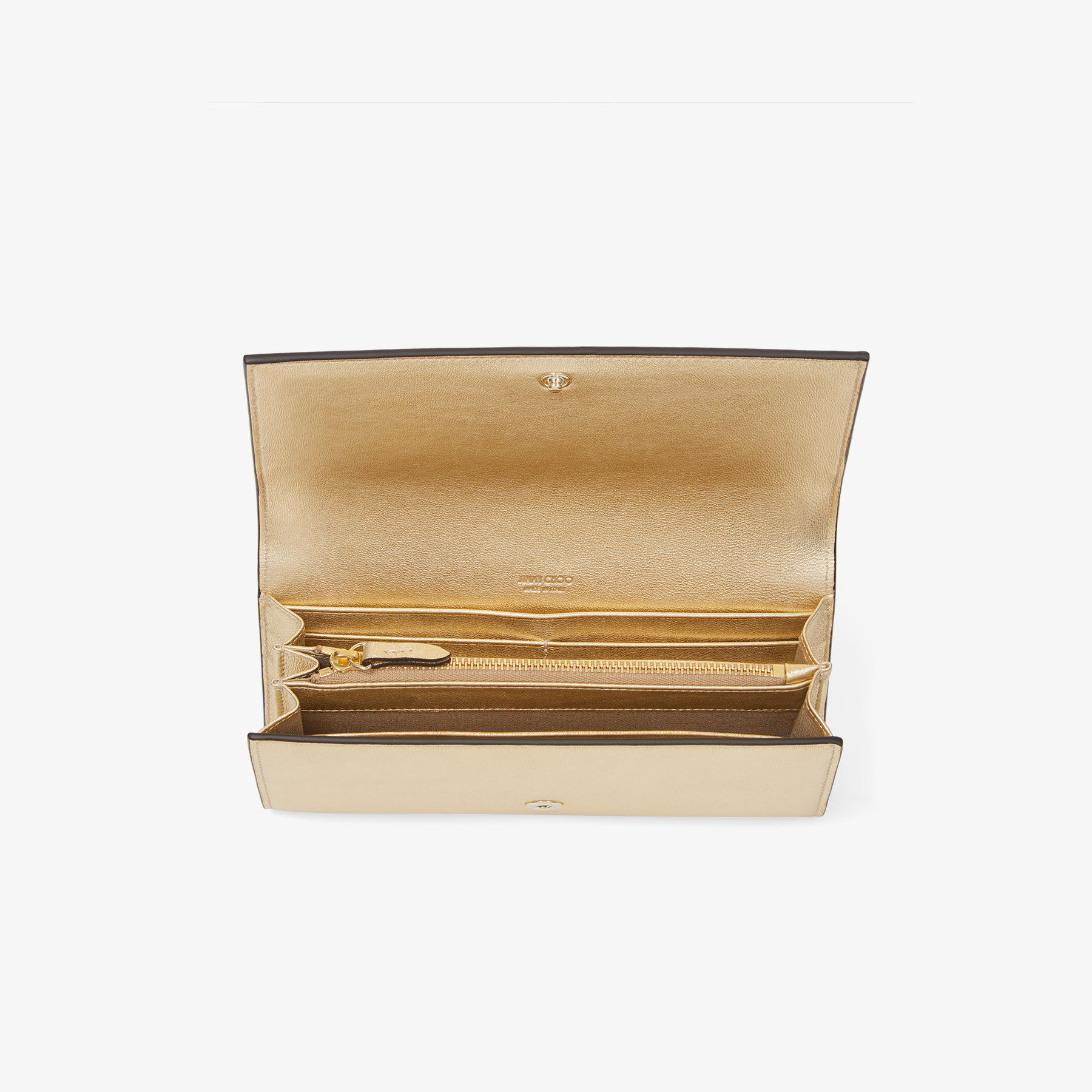 Martina
Gold Metallic Nappa Leather Wallet - 3