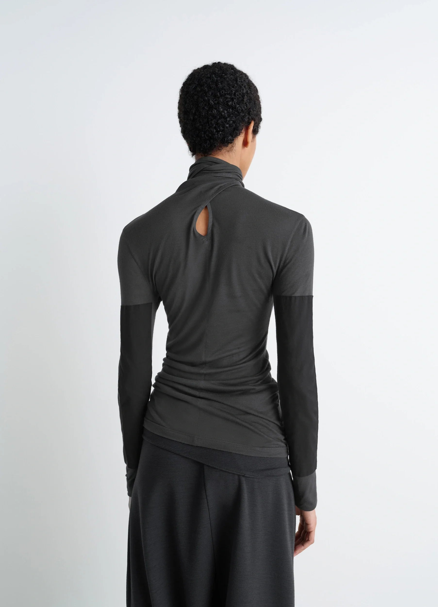 FOULARD TOP WITH PATCHS - 4