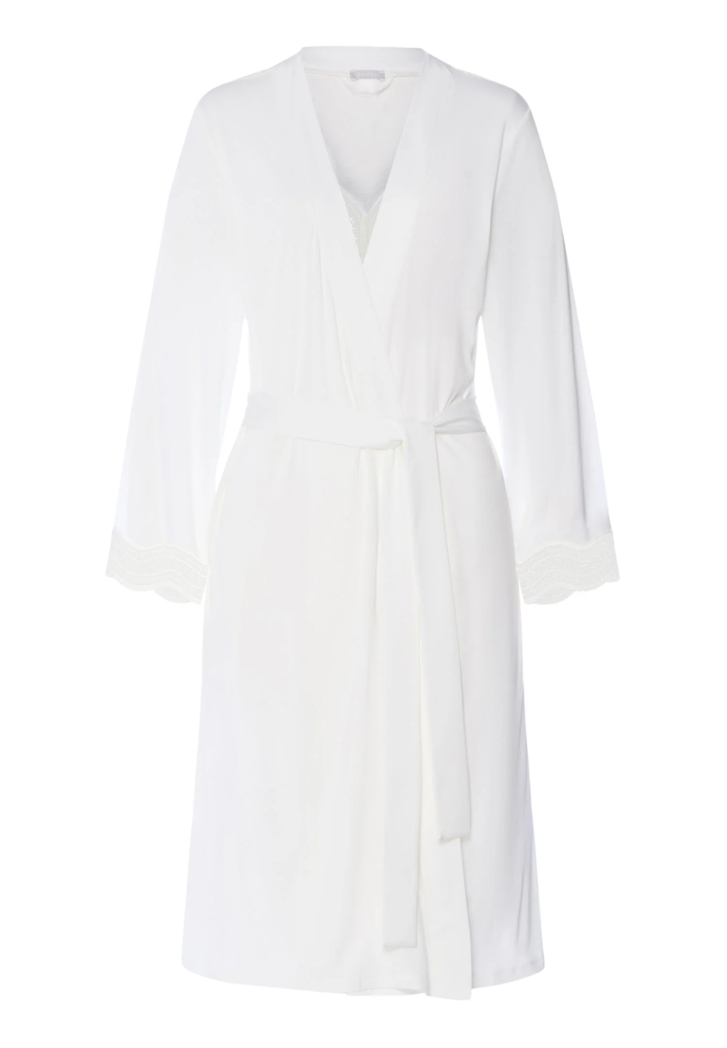Cira Scalloped Lace TENCEL™ Robe - 1