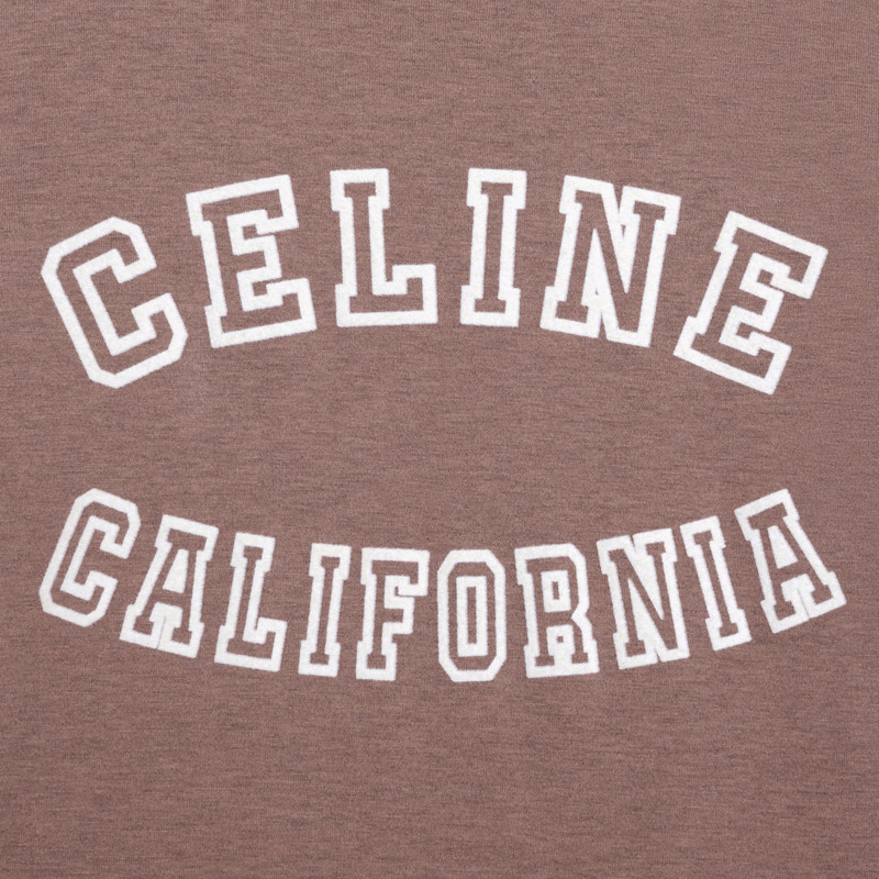 celine california 70's T-shirt in cotton jersey 4