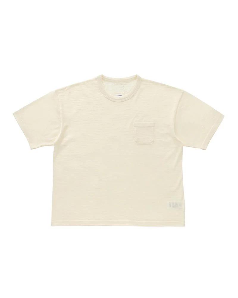 JUMBO TEE S/S (SUPERFINE) WHITE - 1