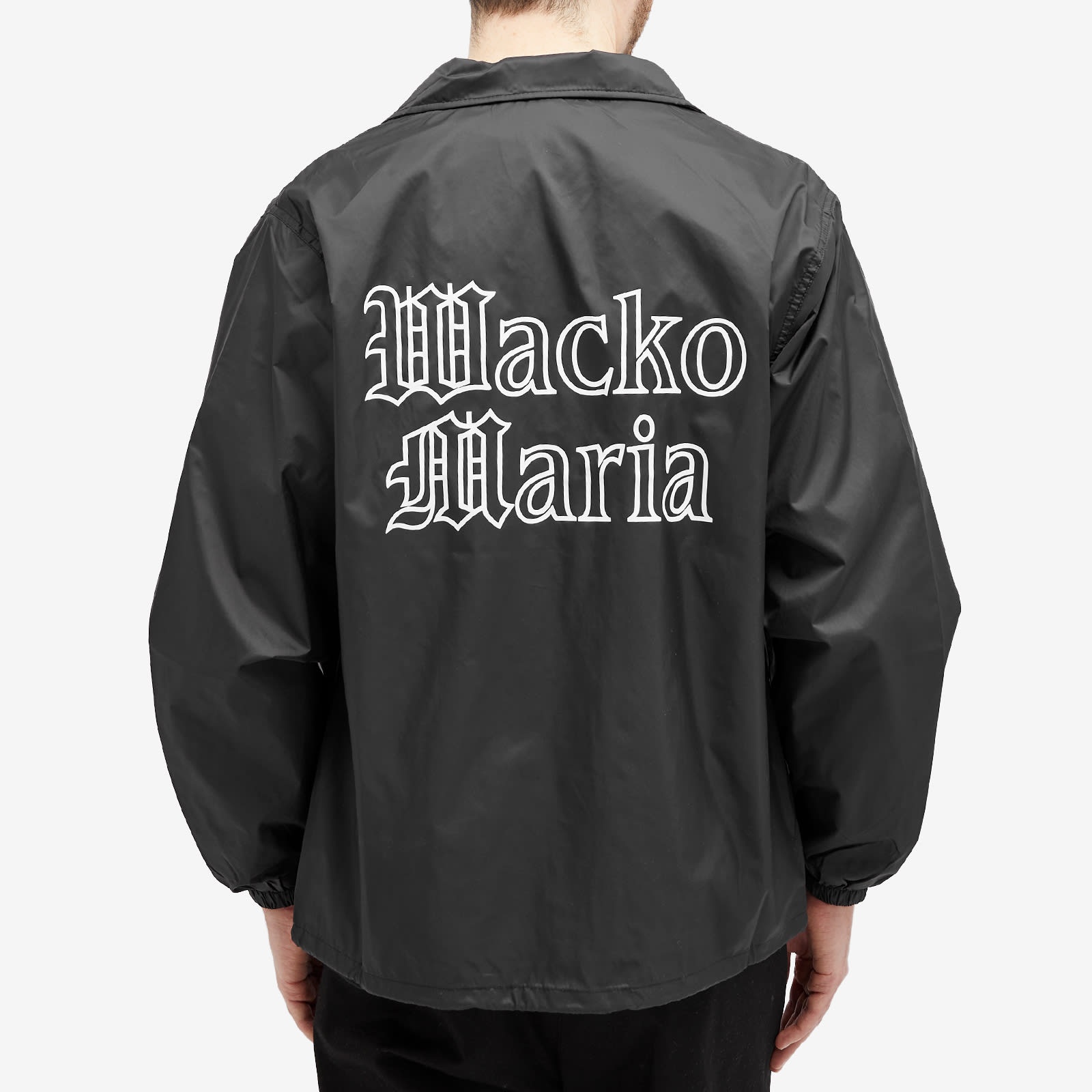 Wacko Maria Gothic Logo Coach Jacket - 3
