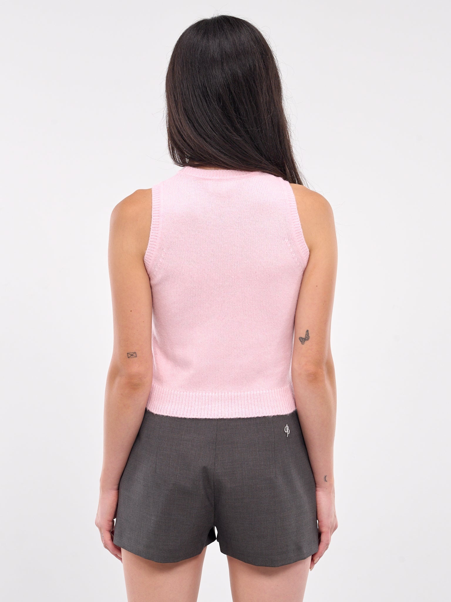 Embroidered Knit Vest - 3