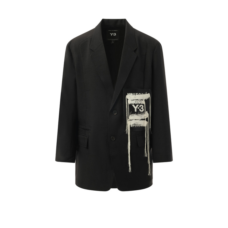 Y-3 Sports Blazer in Black outlook