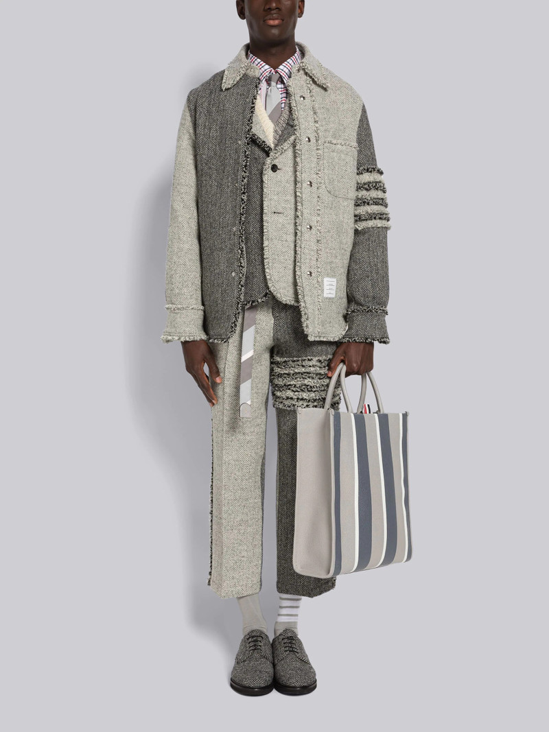 Fun-Mix Cabled Donegal 4-Bar Vest 4