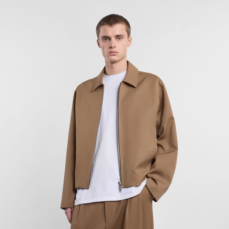 Jacket in cotton gabardine 4