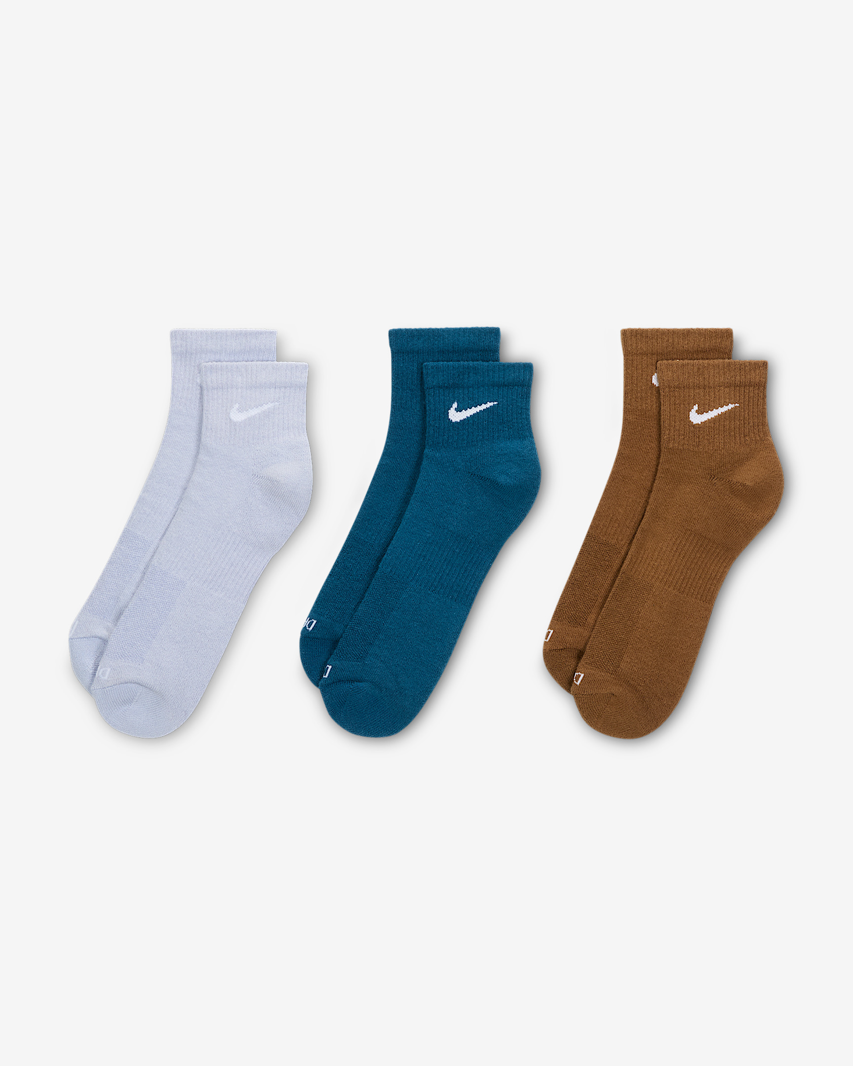 Nike Everyday Plus Cushioned Training Ankle Socks (3 Pairs) - 2