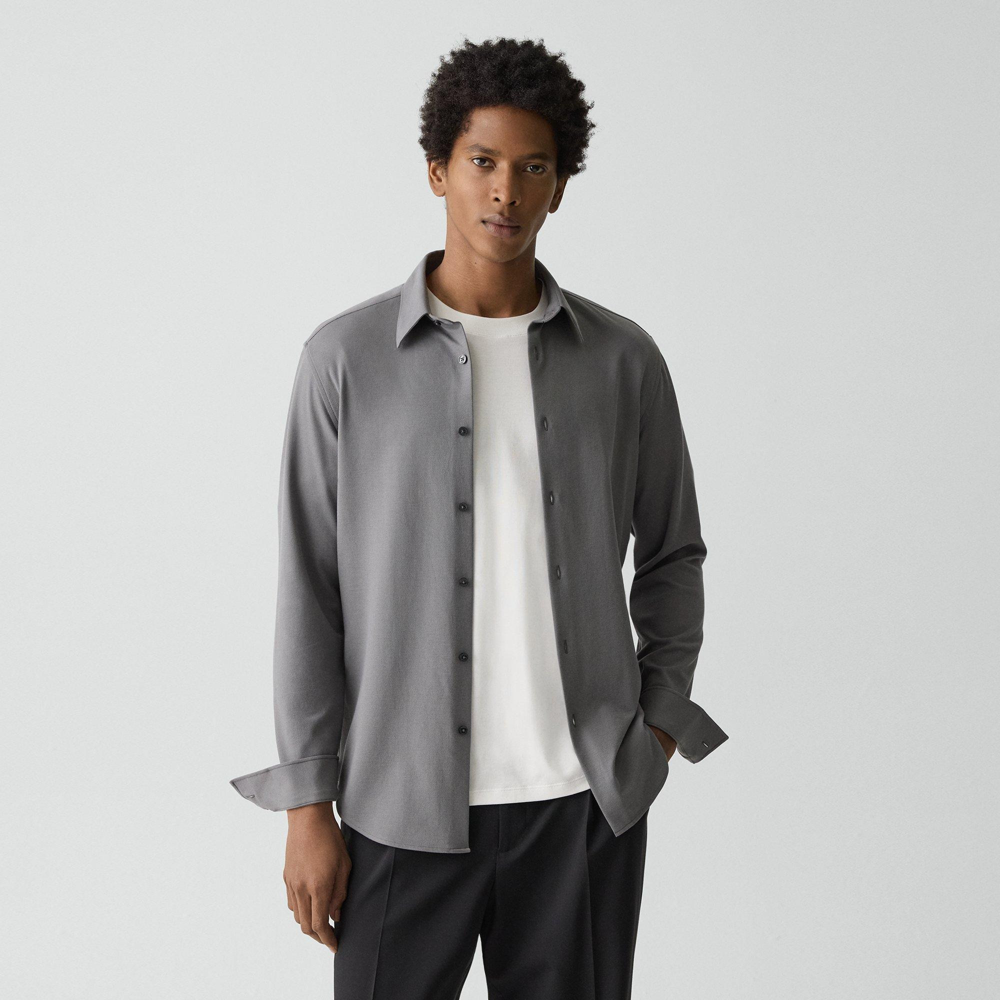 Sylvain Shirt in Structure Twill - 2