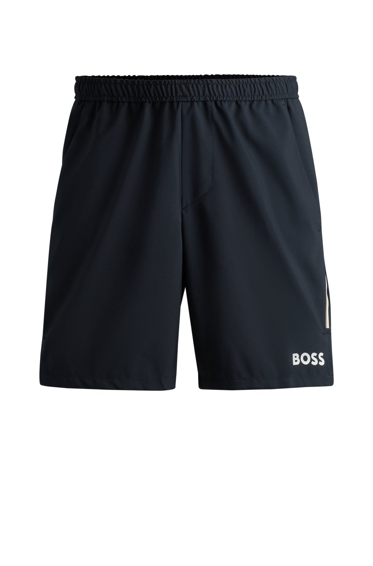 BOSS X MATTEO BERRETTINI WATER-REPELLENT SHORTS WITH LOGO PRINT - 1