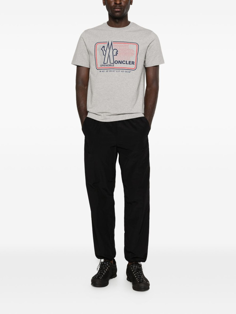 Moncler Grenoble logo T-shirt outlook