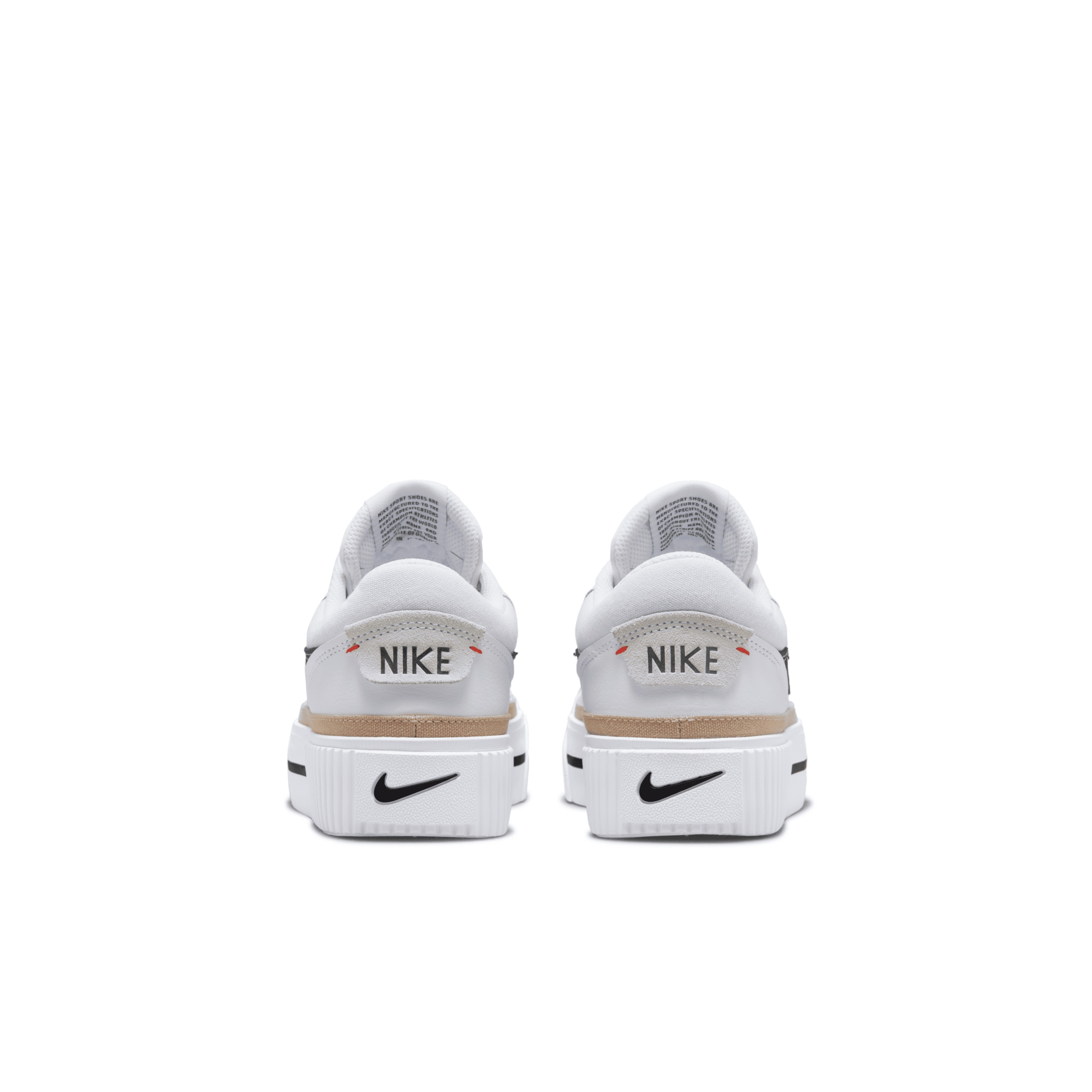 Nike Women's Court Legacy Lift Shoes - 7