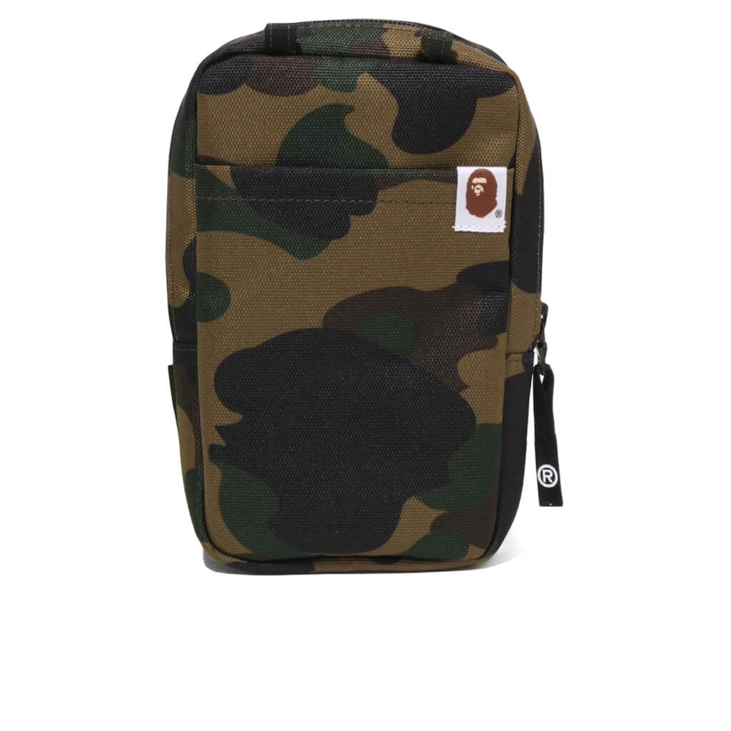 1ST CAMO CORDURA PHONE SHOULDER BAG - GREEN - 2