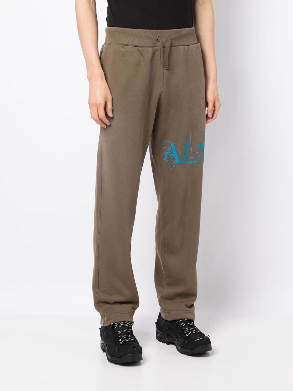 logo-print straight-leg track pants - 3