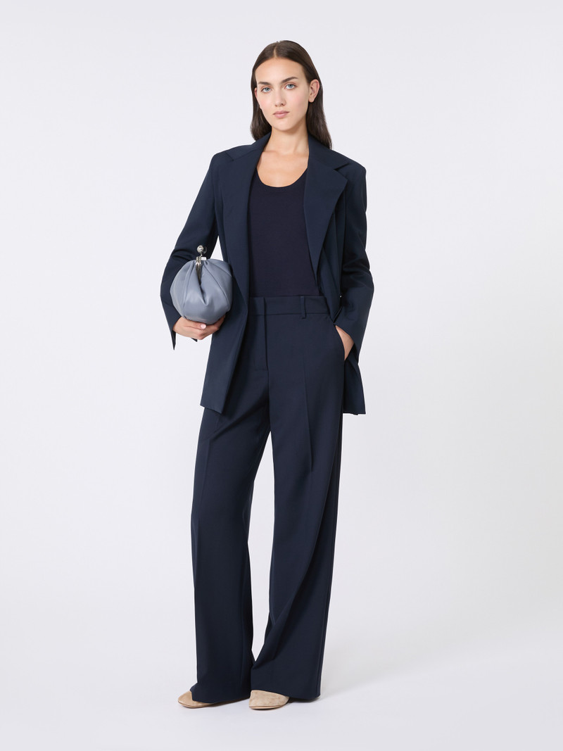 WEEKEND Max Mara VISIVO Wool palazzo trousers outlook