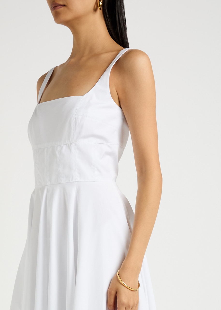 Emilia Wickstead Nikush Panelled Cotton Midi Dress - 5