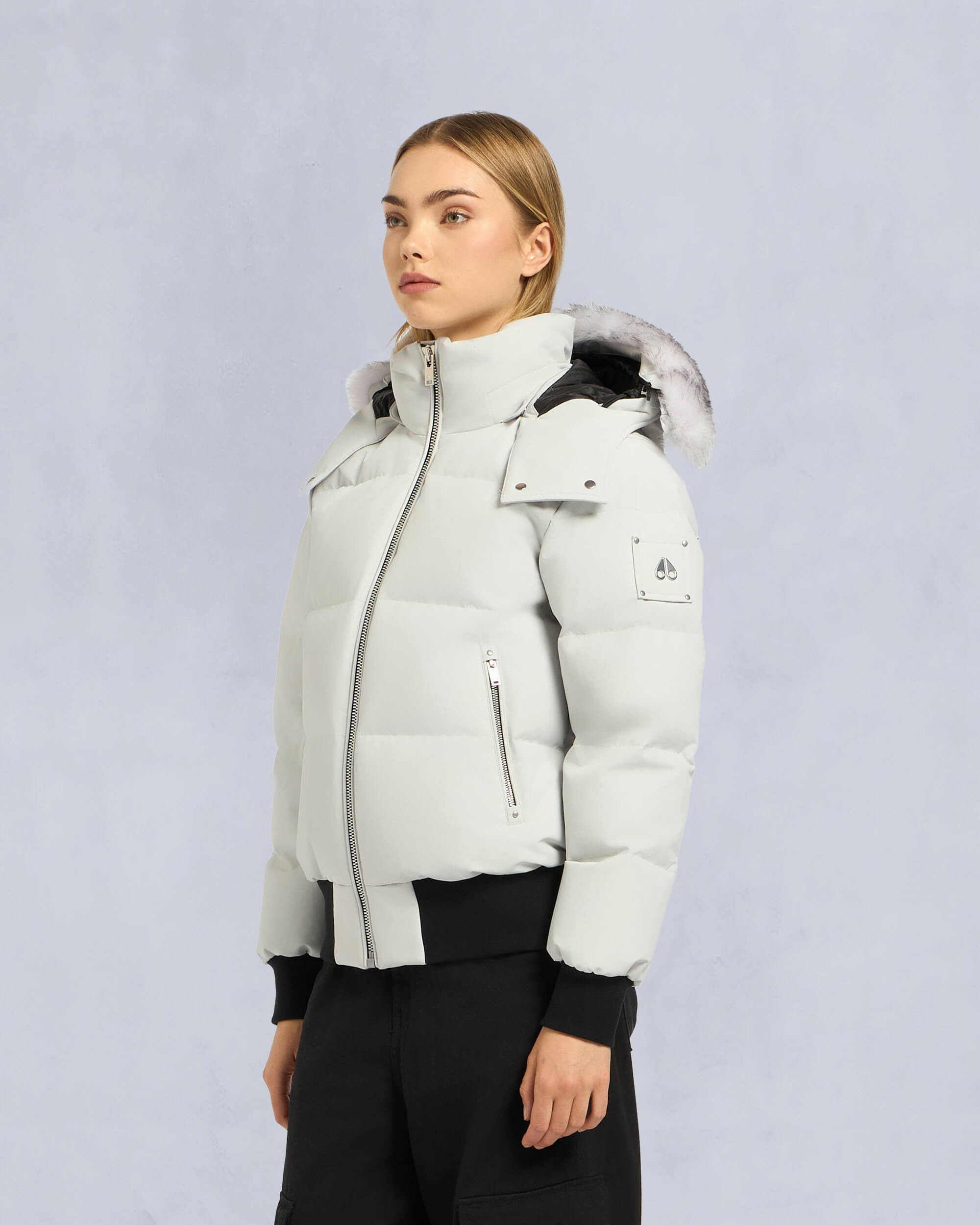 CLOUD SHEARLING BOMBER JACKET - 3