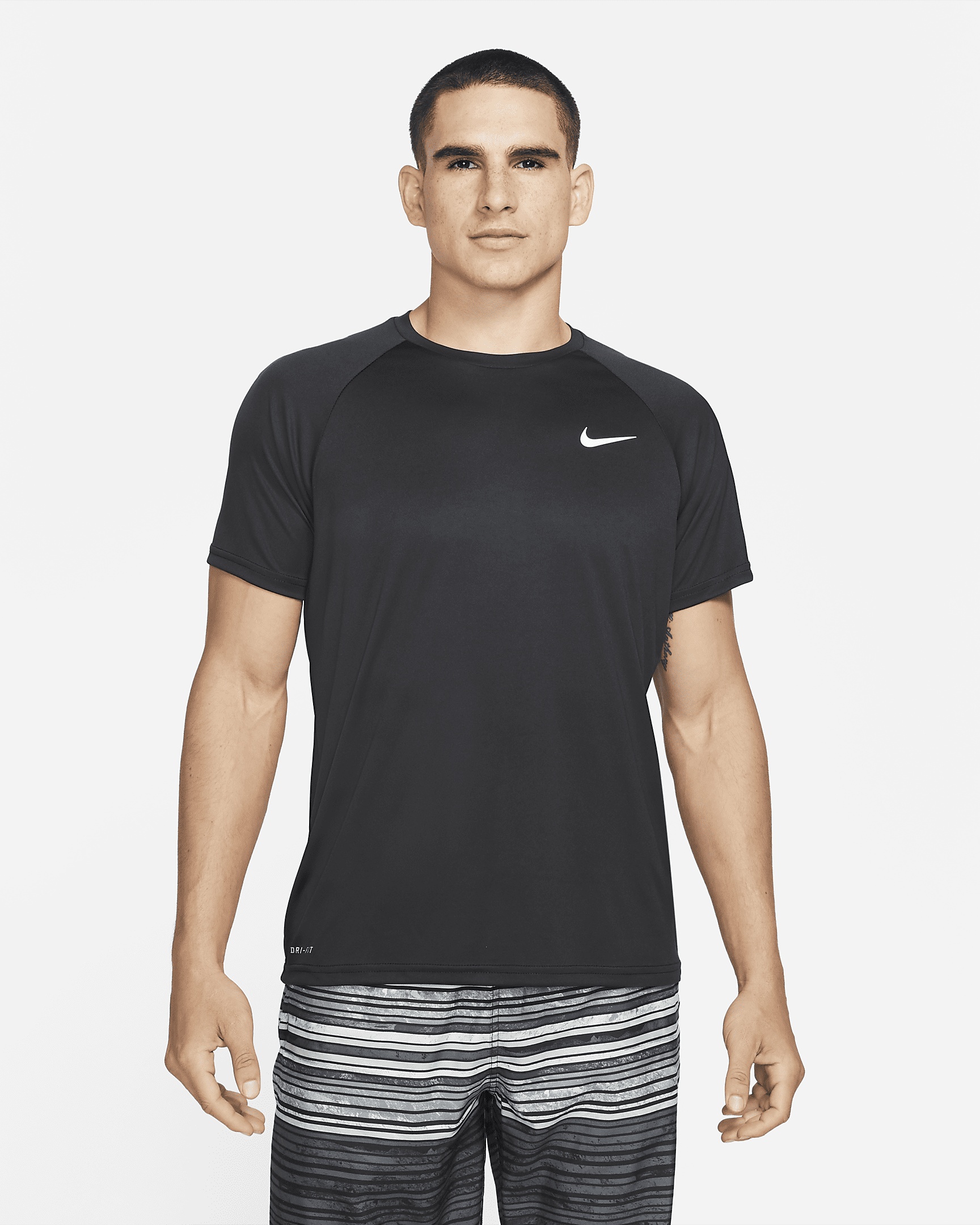 Nike Essential Men's Short-Sleeve Hydroguard Swim Shirt - 1