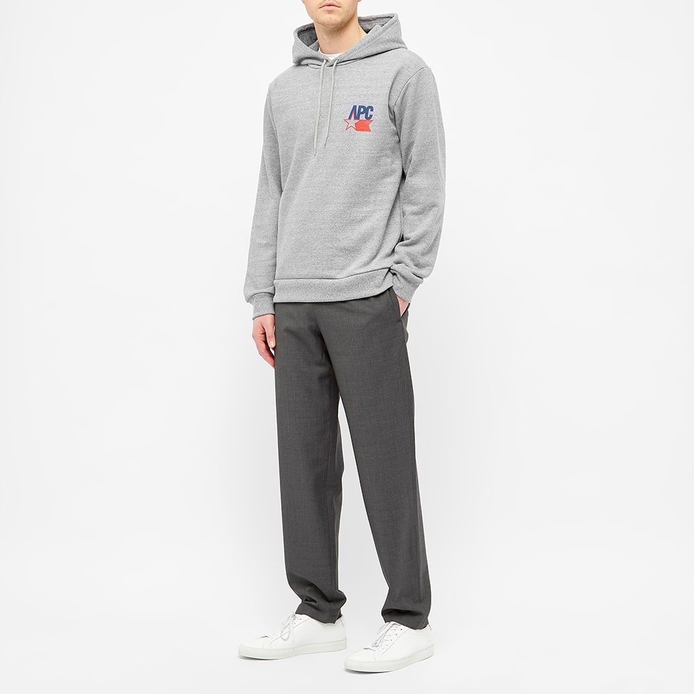 A.P.C. Bernardo USA Logo Hoody - 5