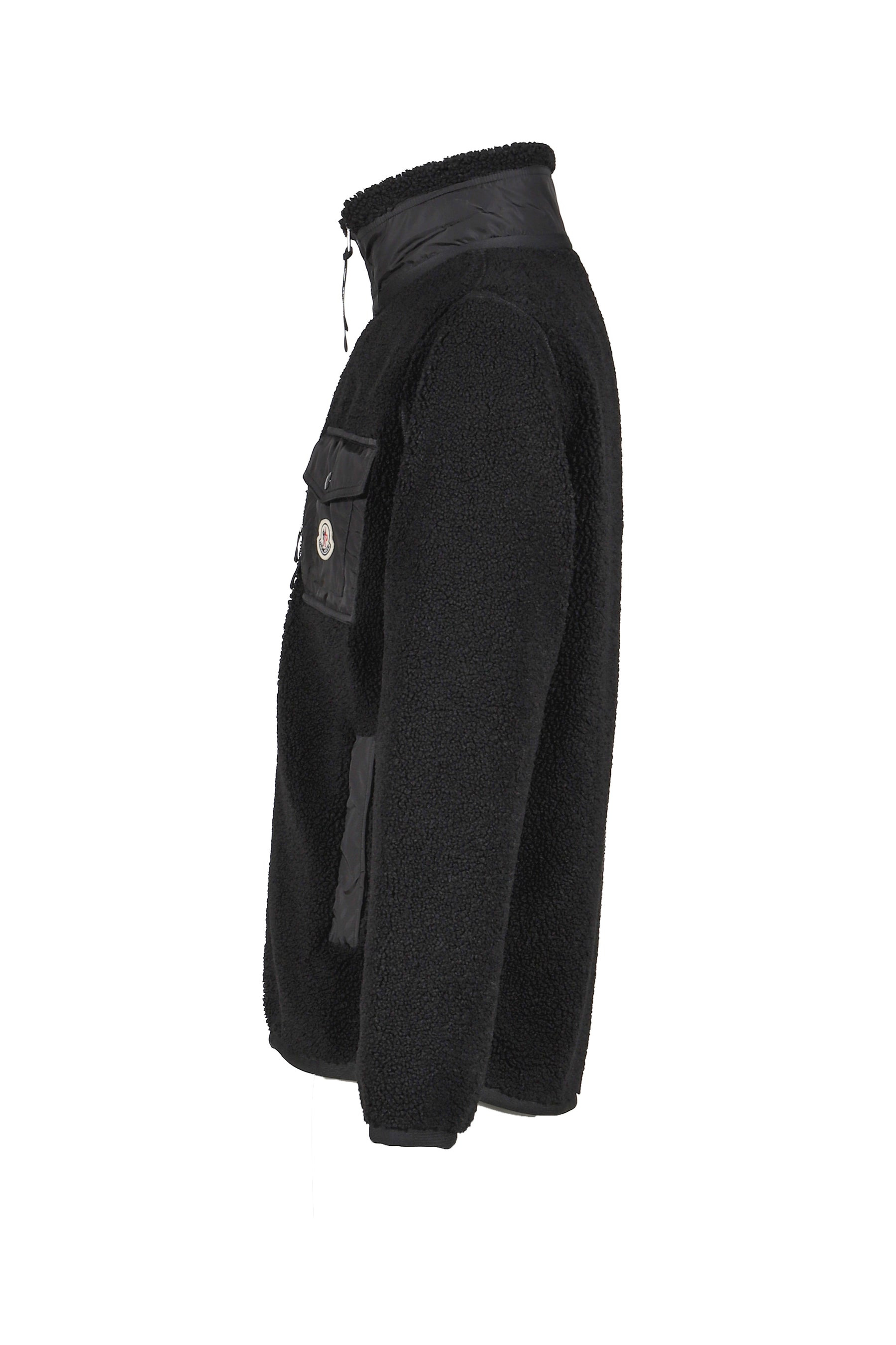 ZIP UP CARDIGAN / BLK - 3