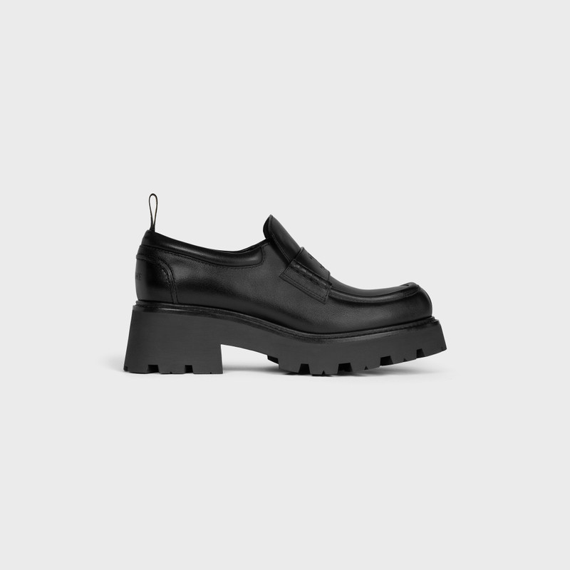 CELINE TRIOMPHE - LOAFER IN CALFSKIN VEGETAL TANNING AND CALFSKIN 1
