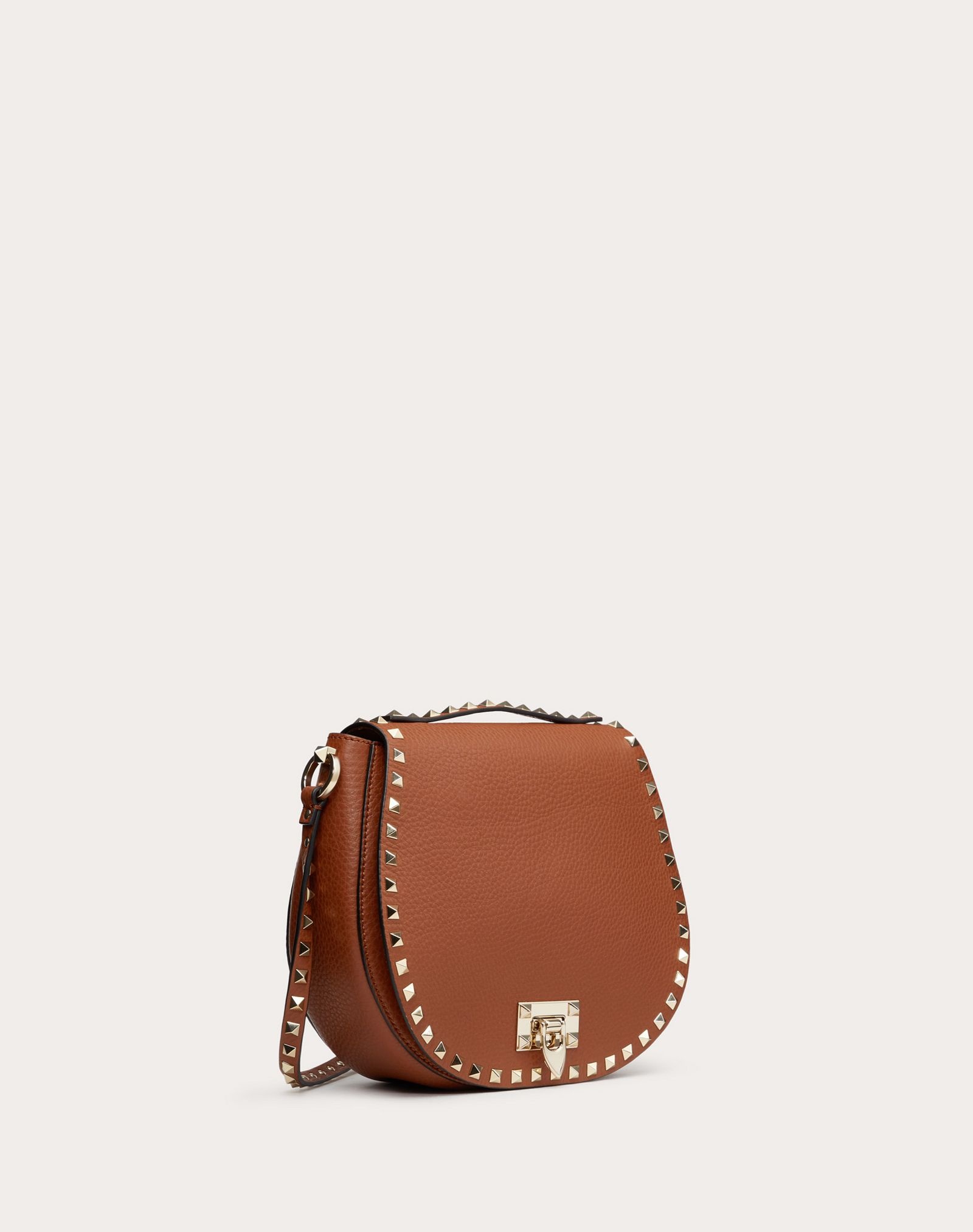 Rockstud Grainy Calfskin Crossbody Bag - 2